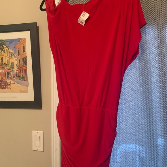 Sabora HollyWood Style Shoulder Chain Short Dress - Picture 3 of 5